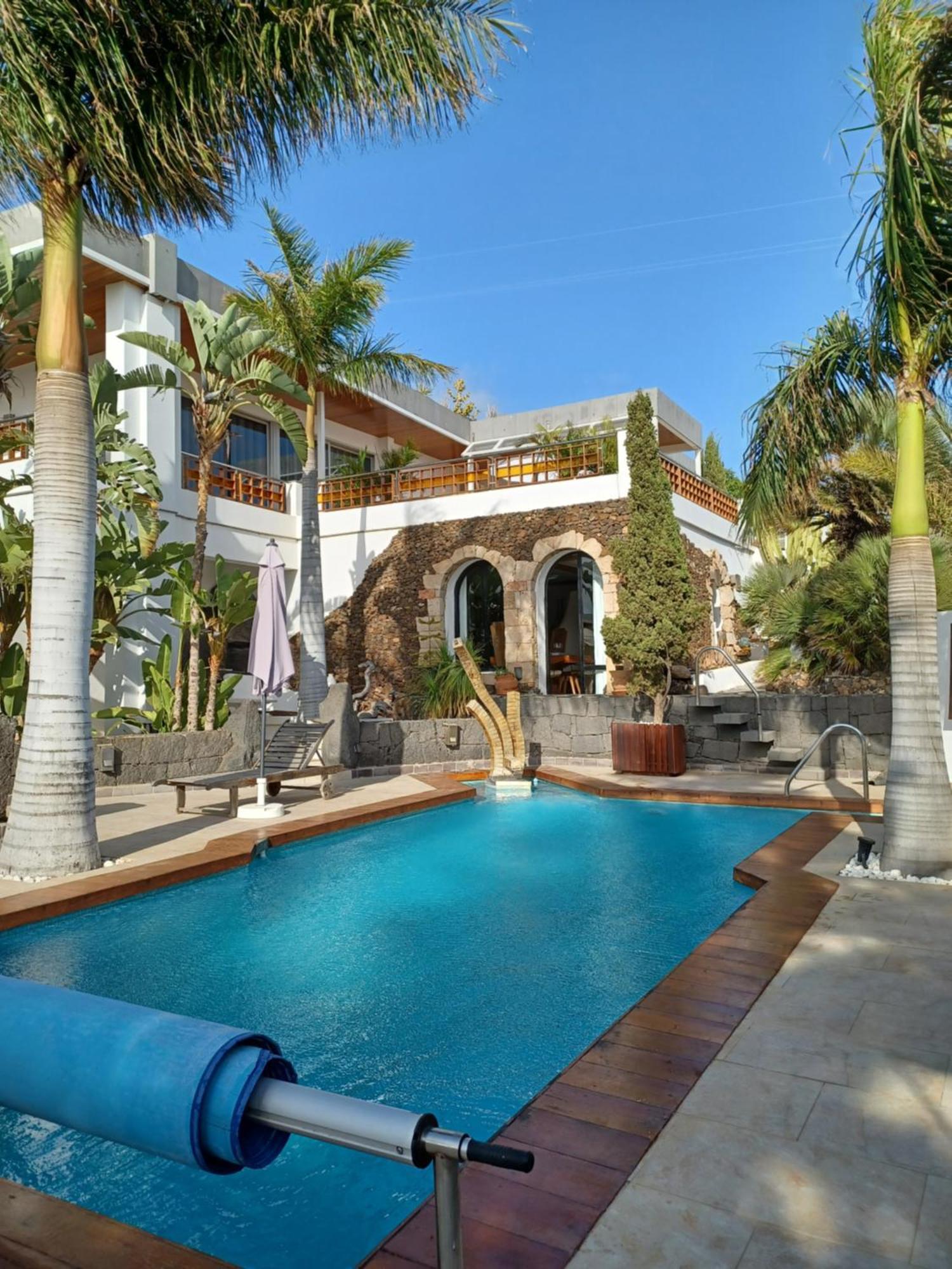 Villa Niki Mit Beheiztem Gemeinschaftspool Fuer 2 Appartments Las Breñas Chambre photo
